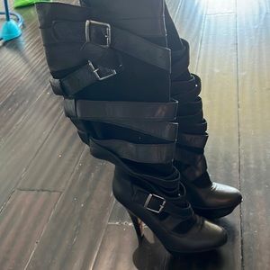 Dolce Vita Leather Boots Calf length size 6
